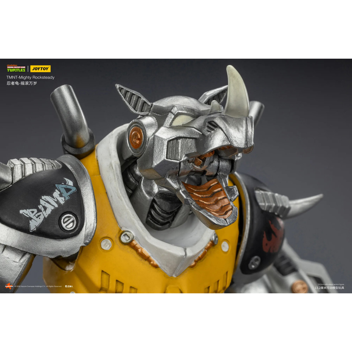 JoyToy TMNT - Mighty Rocksteady - Teenage Mutant Ninja Turtles 1/18