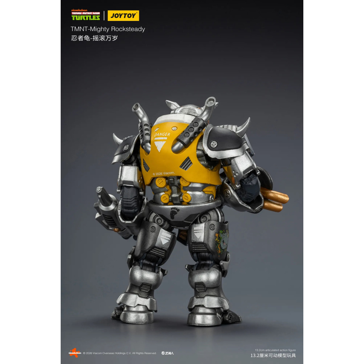 JoyToy TMNT - Mighty Rocksteady - Teenage Mutant Ninja Turtles 1/18