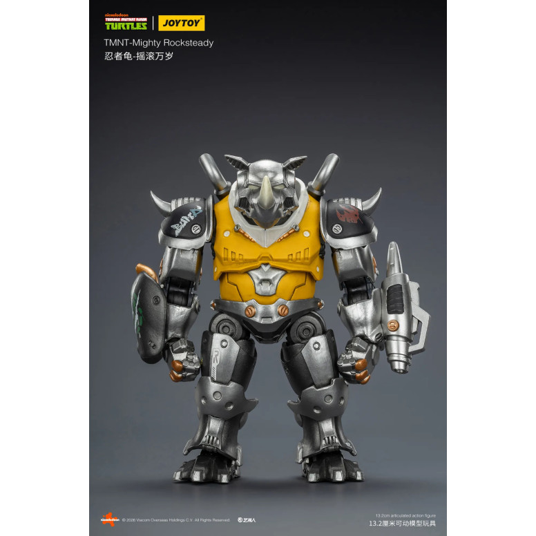 JoyToy TMNT - Mighty Rocksteady - Teenage Mutant Ninja Turtles 1/18
