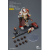 JoyToy Space Marines - Cicatrices Blancas - Cónsul Stormseer con Bastón de Fuerza y Pistola de Proyectiles 1/18 - La Herejía de