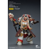 JoyToy Space Marines - Cicatrices Blancas - Cónsul Stormseer con Bastón de Fuerza y Pistola de Proyectiles 1/18 - La Herejía de