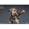 JoyToy Space Marines - Cicatrices Blancas - Cónsul Stormseer con Bastón de Fuerza y Pistola de Proyectiles 1/18 - La Herejía de