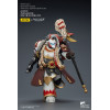 JoyToy Space Marines - Cicatrices Blancas - Cónsul Stormseer con Bastón de Fuerza y Pistola de Proyectiles 1/18 - La Herejía de