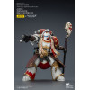 JoyToy Space Marines - Cicatrices Blancas - Cónsul Stormseer con Bastón de Fuerza y Pistola de Proyectiles 1/18 - La Herejía de