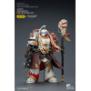 JoyToy Space Marines - Cicatrices Blancas - Cónsul Stormseer con Bastón de Fuerza y Pistola de Proyectiles 1/18 - La Herejía de