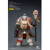 JoyToy Space Marines - Cicatrices Blancas - Cónsul Stormseer con Bastón de Fuerza y Pistola de Proyectiles 1/18 - La Herejía de
