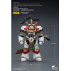 JoyToy - White Scars - Legion Praetor en Cataphractii Terminator Armadura con Cyber Hawk, Chogorian espada y combi-melta 1/18
