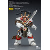 JoyToy - White Scars - Legion Praetor en Cataphractii Terminator Armadura con Cyber Hawk, Chogorian espada y combi-melta 1/18