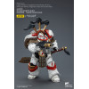 JoyToy - White Scars - Legion Praetor en Cataphractii Terminator Armadura con Cyber Hawk, Chogorian espada y combi-melta 1/18