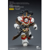 JoyToy - White Scars - Legion Praetor en Cataphractii Terminator Armadura con Cyber Hawk, Chogorian espada y combi-melta 1/18