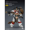 JoyToy - White Scars - Legion Praetor en Cataphractii Terminator Armadura con Cyber Hawk, Chogorian espada y combi-melta 1/18