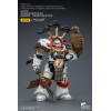JoyToy - White Scars - Legion Praetor en Cataphractii Terminator Armadura con Cyber Hawk, Chogorian espada y combi-melta 1/18