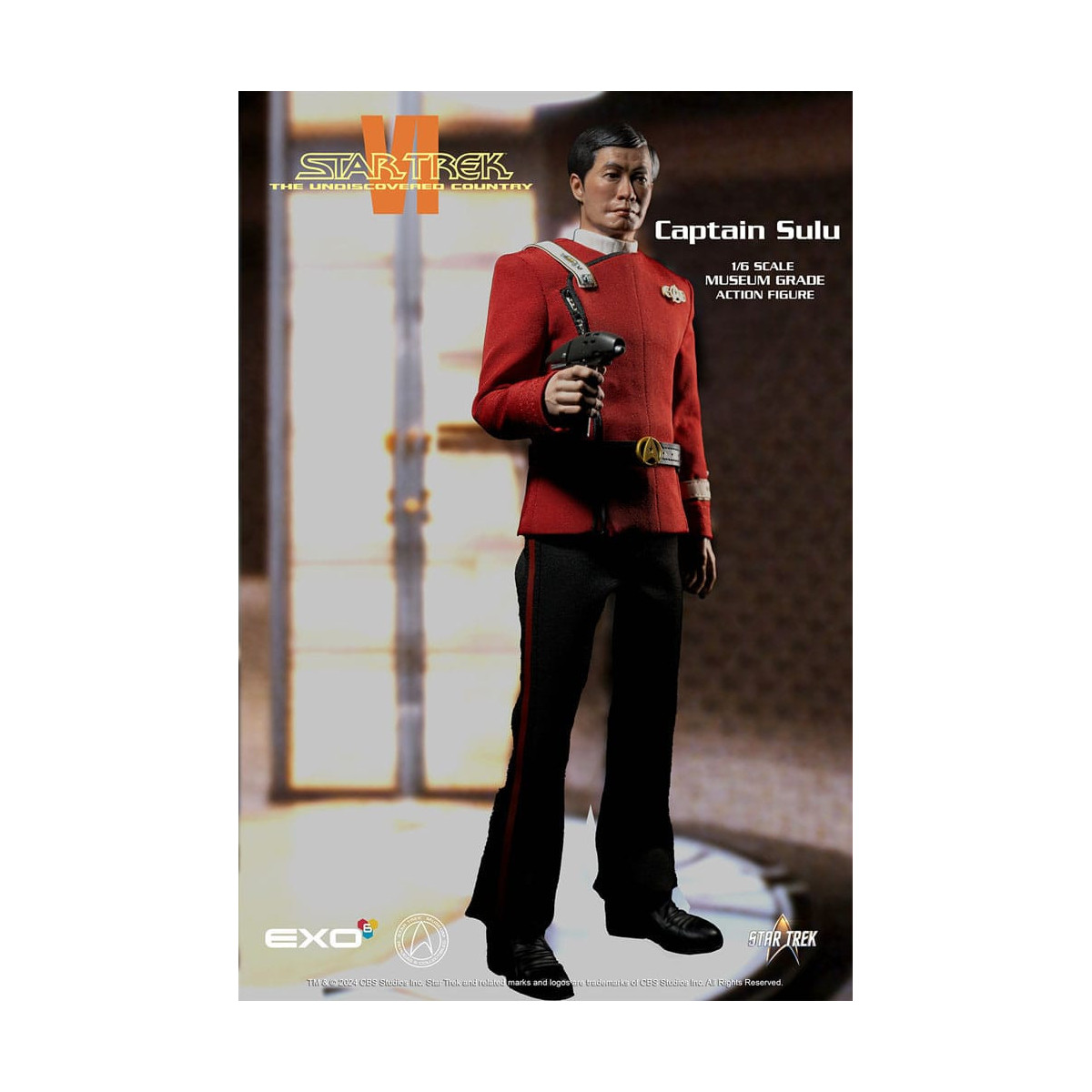 EXO-6 - Star Trek 6: Uncharted Territories 1/6 figura de acción Capitán Hikaru Sulu
