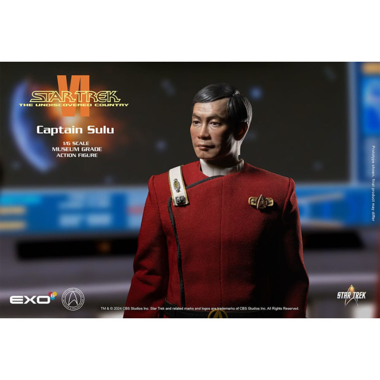 EXO-6 - Star Trek 6: Uncharted Territories 1/6 figura de acción Capitán Hikaru Sulu