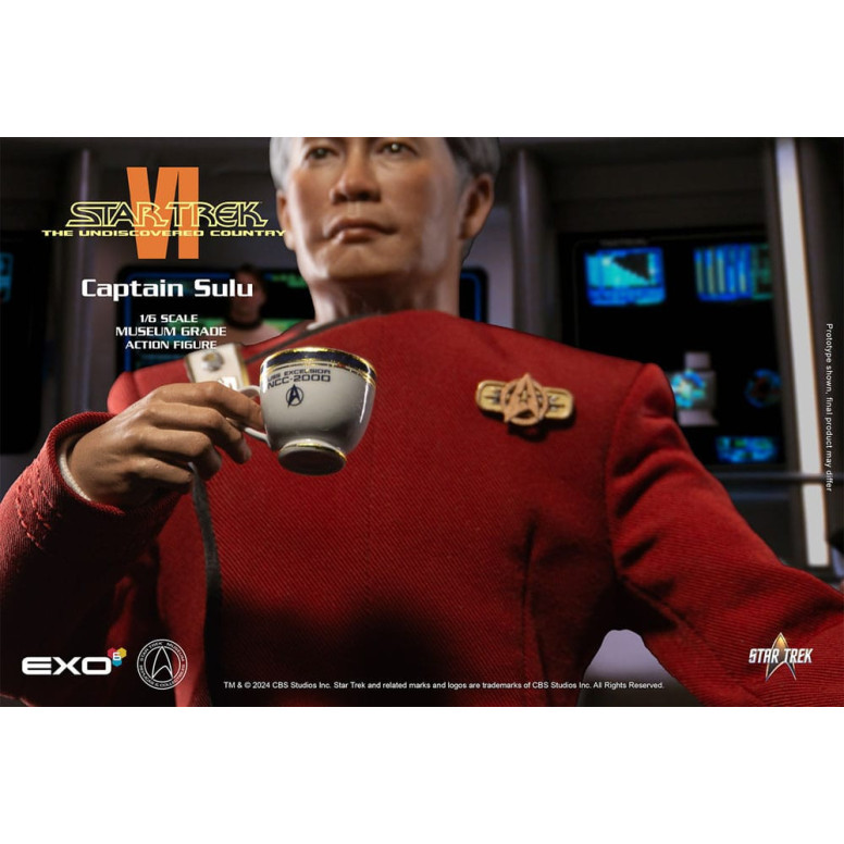 EXO-6 - Star Trek 6: Uncharted Territories 1/6 figura de acción Capitán Hikaru Sulu