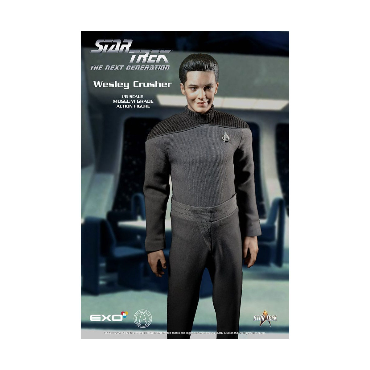 EXO-6 - Star Trek: La Nueva Generación figura de acción 1/6 Wesley Crusher