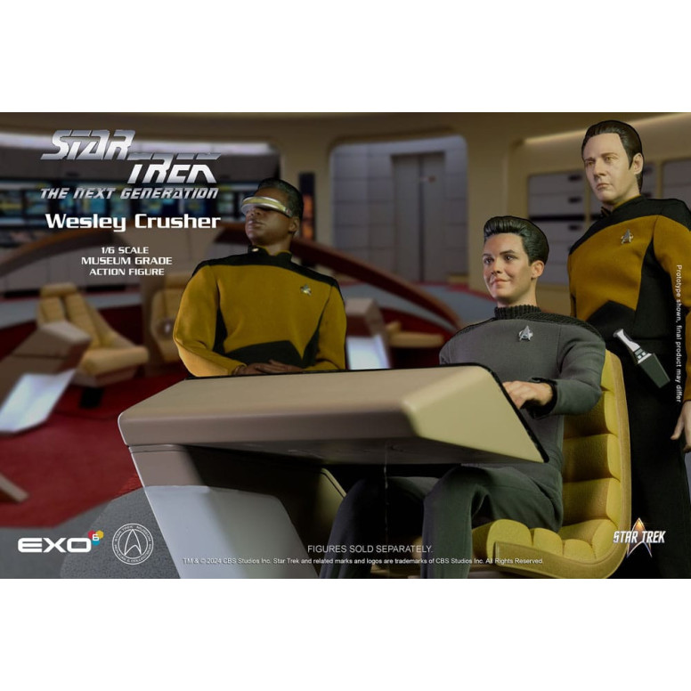 EXO-6 - Star Trek: La Nueva Generación figura de acción 1/6 Wesley Crusher