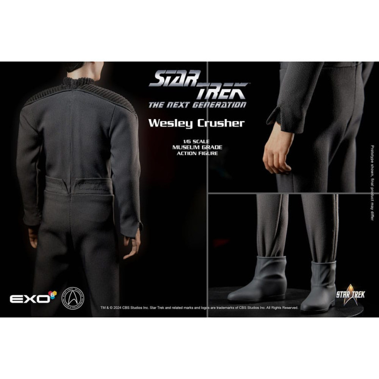 EXO-6 - Star Trek: La Nueva Generación figura de acción 1/6 Wesley Crusher