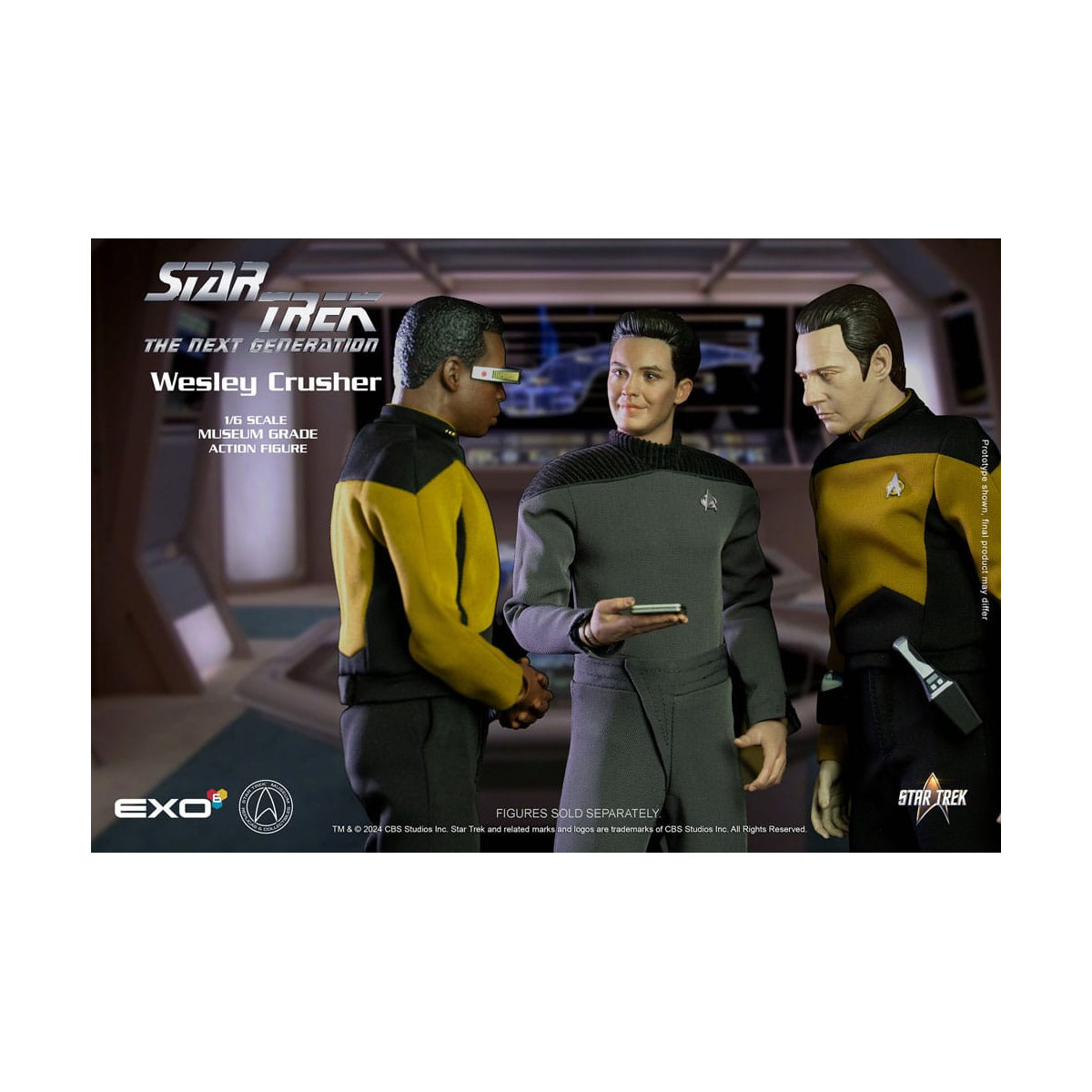 EXO-6 - Star Trek: La Nueva Generación figura de acción 1/6 Wesley Crusher