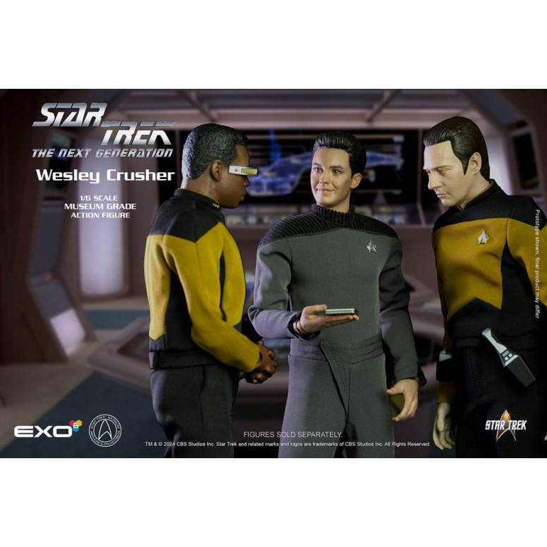 EXO-6 - Star Trek: La Nueva Generación figura de acción 1/6 Wesley Crusher