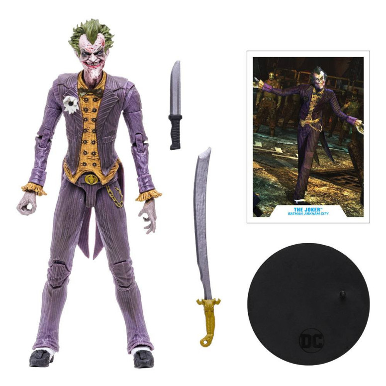 Mc Farlane - DC Multiverse - El Joker (Batman: Arkham City) 1/12