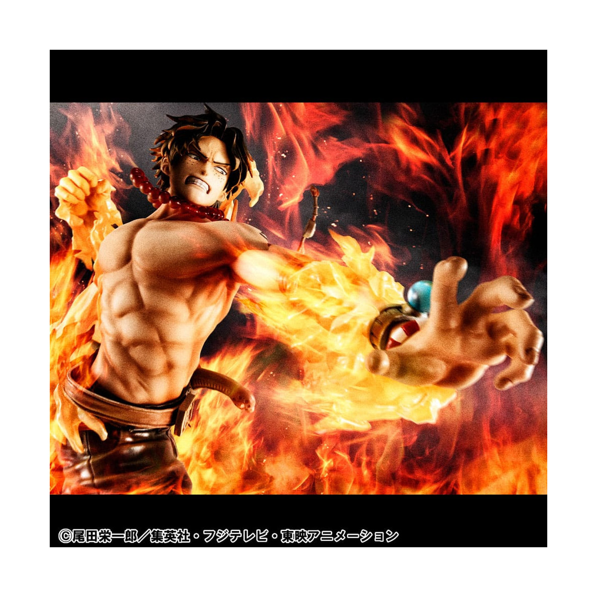 Megahouse One Piece Retrato De Piratas - P.O.P. NEO-MAXIMUM Portgas D. Ace 15th Anniversary Super Limited Reprint Ver.