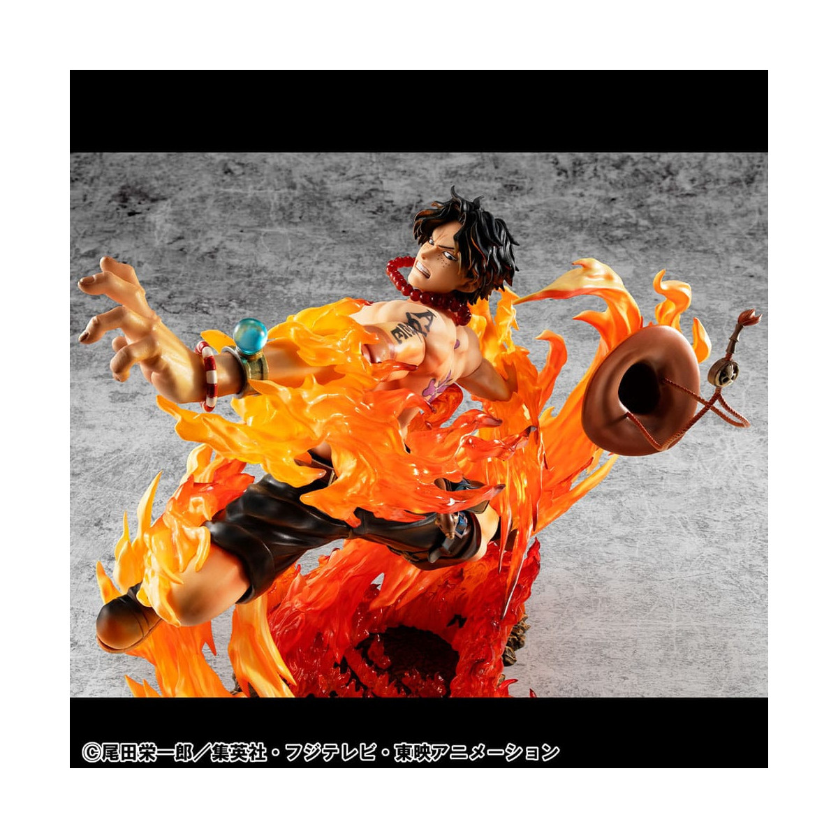Megahouse One Piece Retrato De Piratas - P.O.P. NEO-MAXIMUM Portgas D. Ace 15th Anniversary Super Limited Reprint Ver.