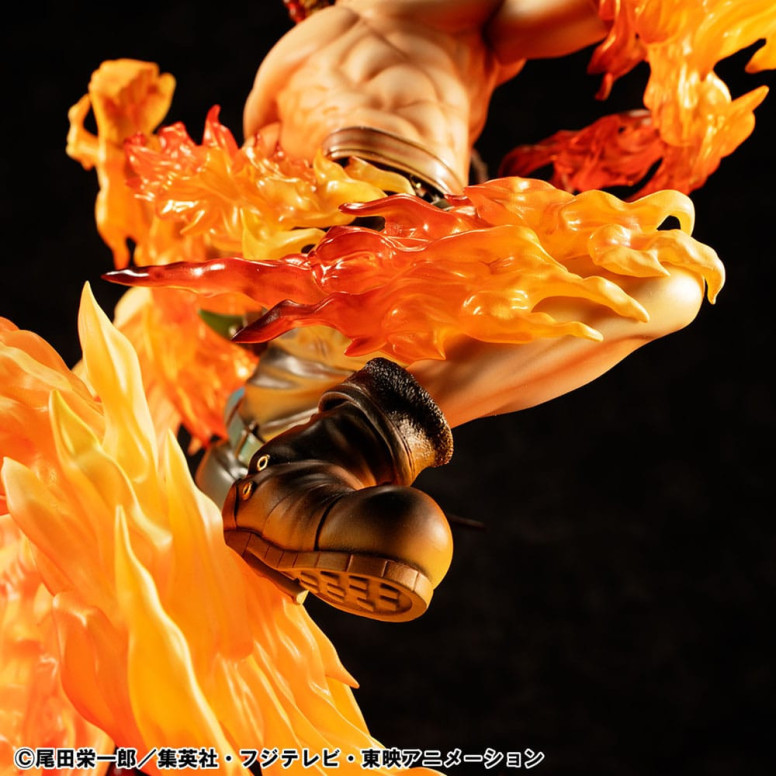 Megahouse One Piece Retrato De Piratas - P.O.P. NEO-MAXIMUM Portgas D. Ace 15th Anniversary Super Limited Reprint Ver.