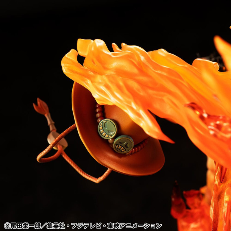 Megahouse One Piece Retrato De Piratas - P.O.P. NEO-MAXIMUM Portgas D. Ace 15th Anniversary Super Limited Reprint Ver.
