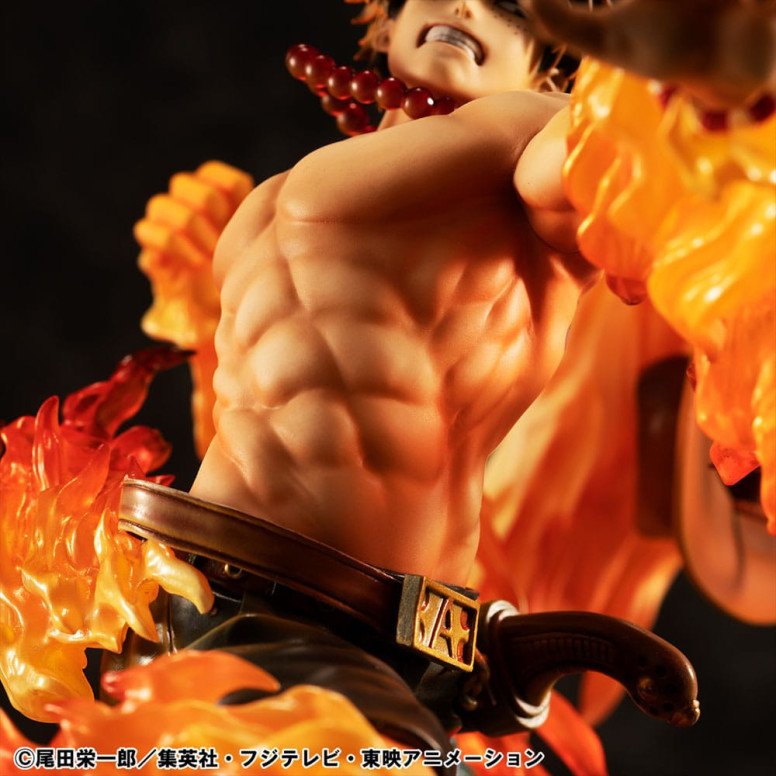 Megahouse One Piece Retrato De Piratas - P.O.P. NEO-MAXIMUM Portgas D. Ace 15th Anniversary Super Limited Reprint Ver.