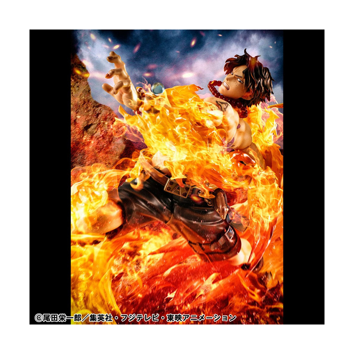 Megahouse One Piece Retrato De Piratas - P.O.P. NEO-MAXIMUM Portgas D. Ace 15th Anniversary Super Limited Reprint Ver.