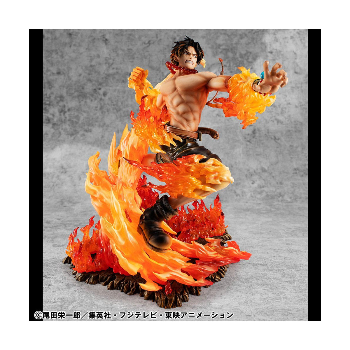 Megahouse One Piece Retrato De Piratas - P.O.P. NEO-MAXIMUM Portgas D. Ace 15th Anniversary Super Limited Reprint Ver.