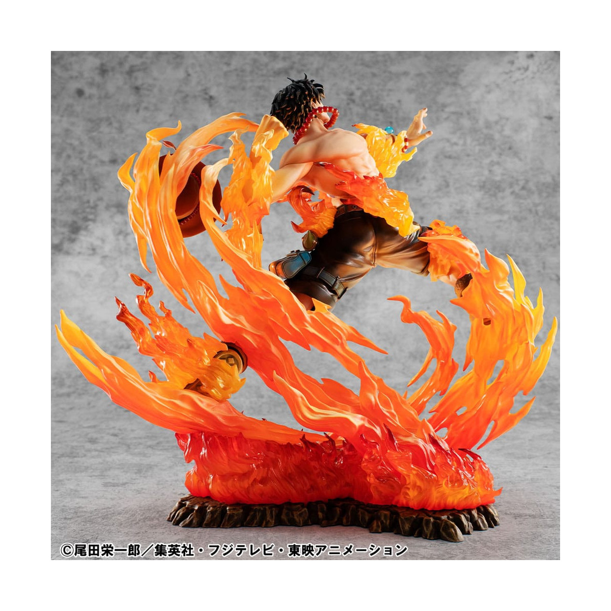Megahouse One Piece Retrato De Piratas - P.O.P. NEO-MAXIMUM Portgas D. Ace 15th Anniversary Super Limited Reprint Ver.