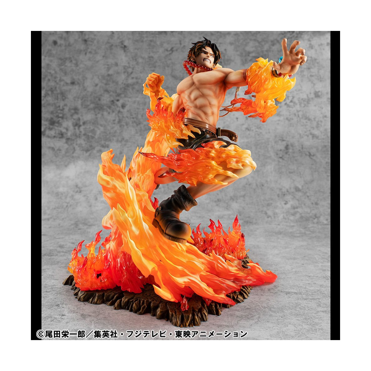 Megahouse One Piece Retrato De Piratas - P.O.P. NEO-MAXIMUM Portgas D. Ace 15th Anniversary Super Limited Reprint Ver.