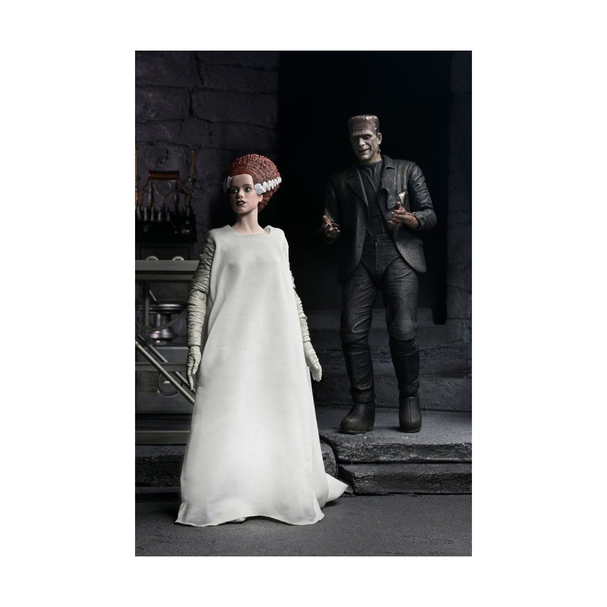 NECA Universal Monsters - 2 pack La Novia de Frankenstein 90 Aniversario El Monstruo y su Pareja