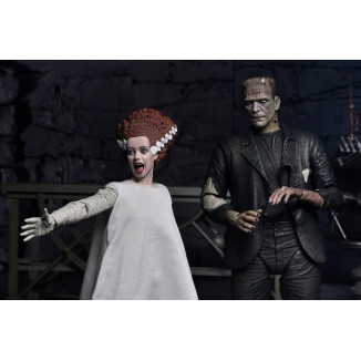 NECA Universal Monsters - 2 pack La Novia de Frankenstein 90 Aniversario El Monstruo y su Pareja