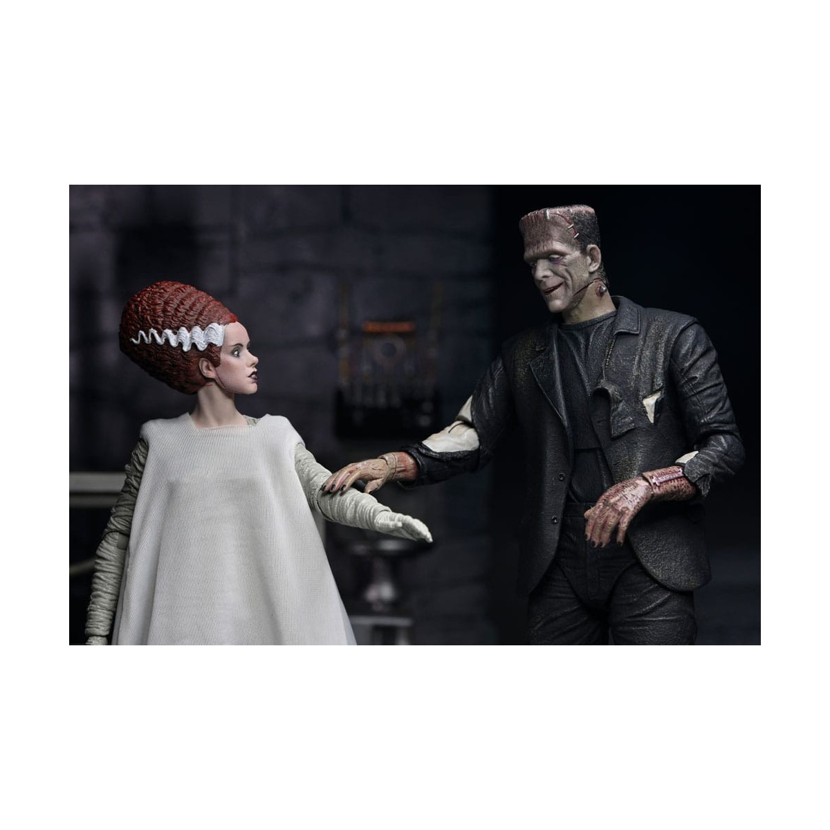 NECA Universal Monsters - 2 pack La Novia de Frankenstein 90 Aniversario El Monstruo y su Pareja