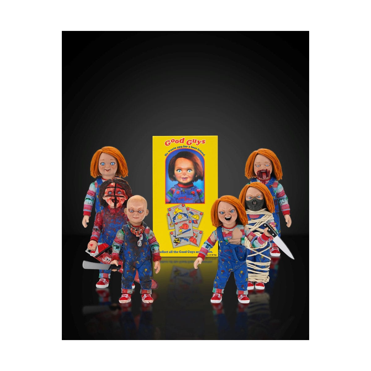 Neca Chucky Series TV - Blind Box Surtido Good Guy Serie 1 - 12 figuras