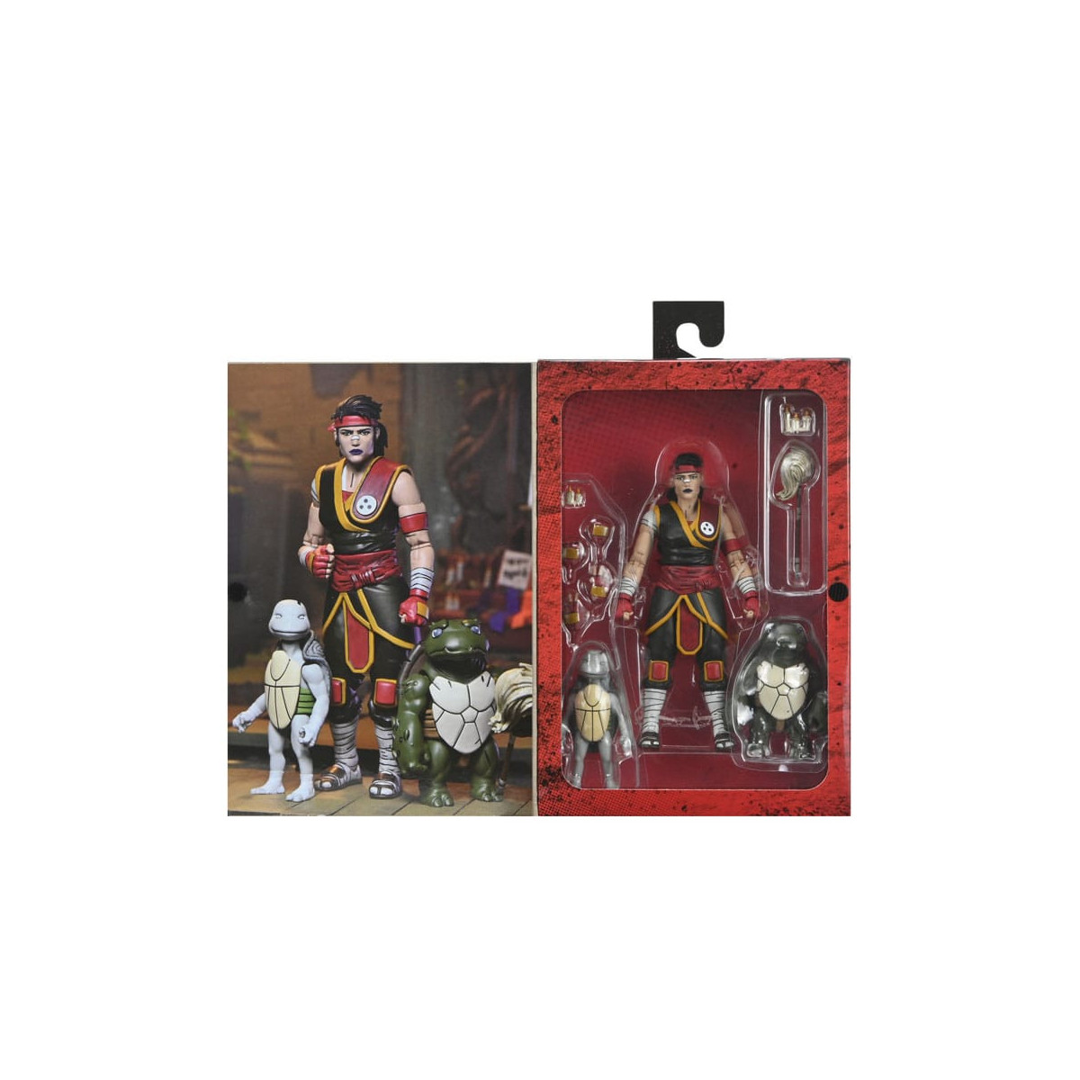 NECA - IDW Comics - Ultimate Casey Marie con Bebé Odyn y Uno - El Último Ronin: Años Perdidos- TMNT