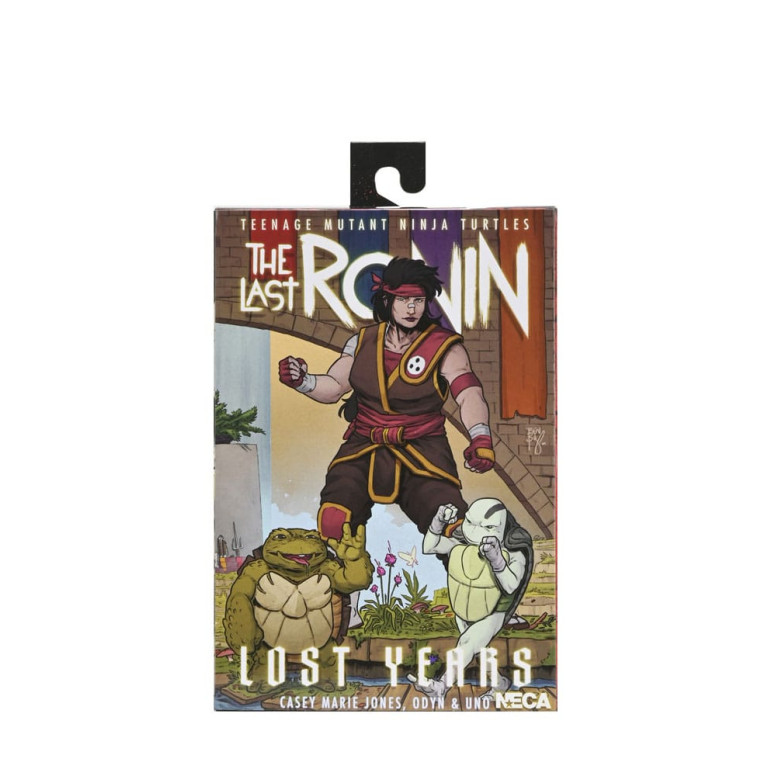 NECA - IDW Comics - Ultimate Casey Marie con Bebé Odyn y Uno - El Último Ronin: Años Perdidos- TMNT