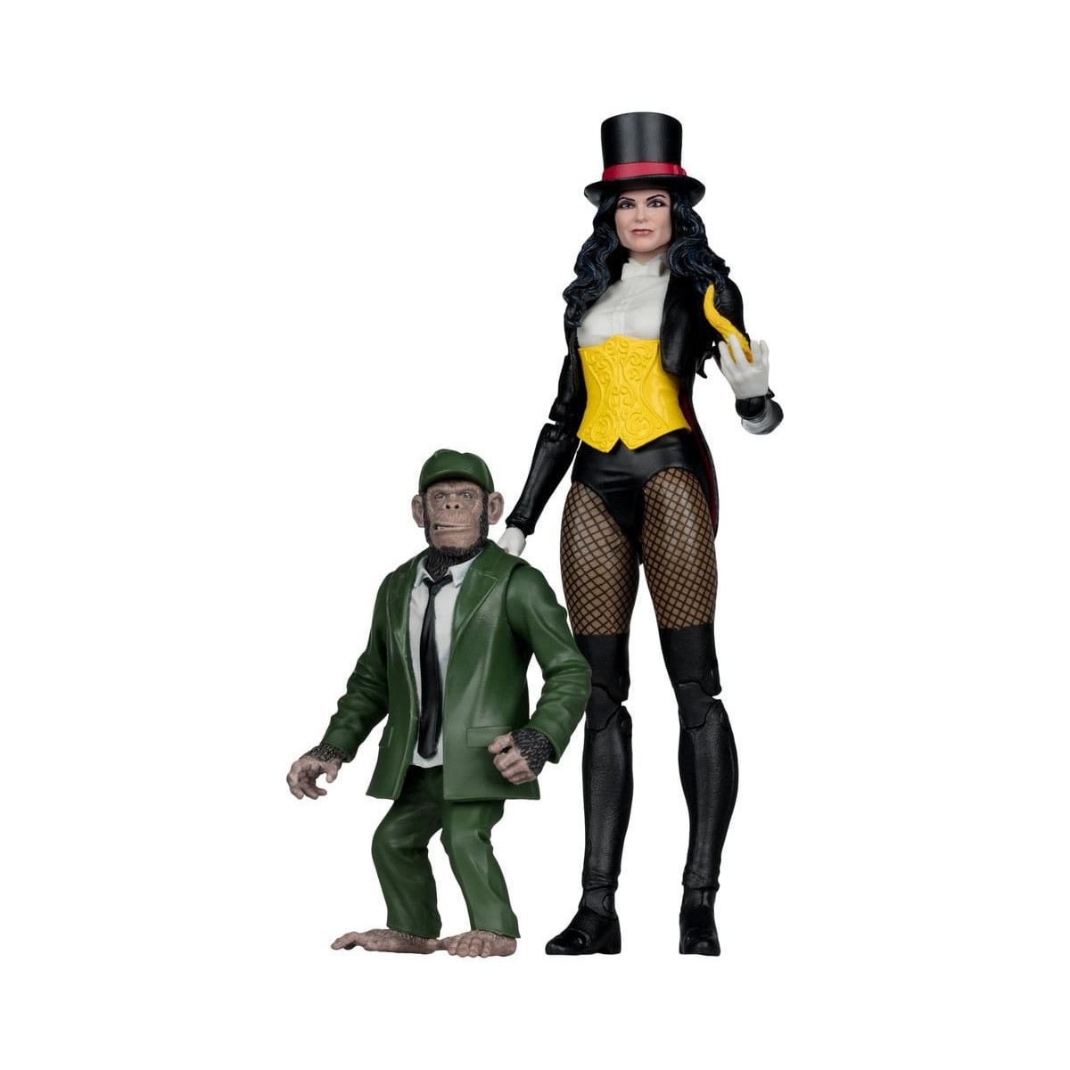 Mc Farlane - DC Multiverse - Zatanna con Detective Chimpancé Edición Coleccionista 1/12