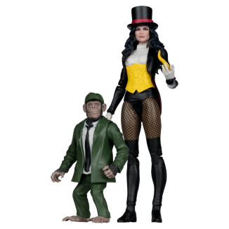 Mc Farlane - DC Multiverse - Zatanna con Detective Chimpancé Edición Coleccionista 1/12