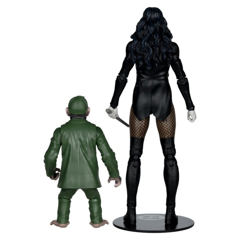 Mc Farlane - DC Multiverse - Zatanna con Detective Chimpancé Edición Coleccionista 1/12