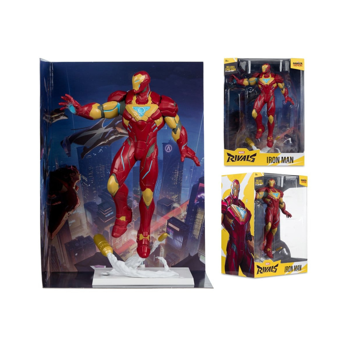 Mc Farlane Colección Marvel Rivals - Iron Man 1/6