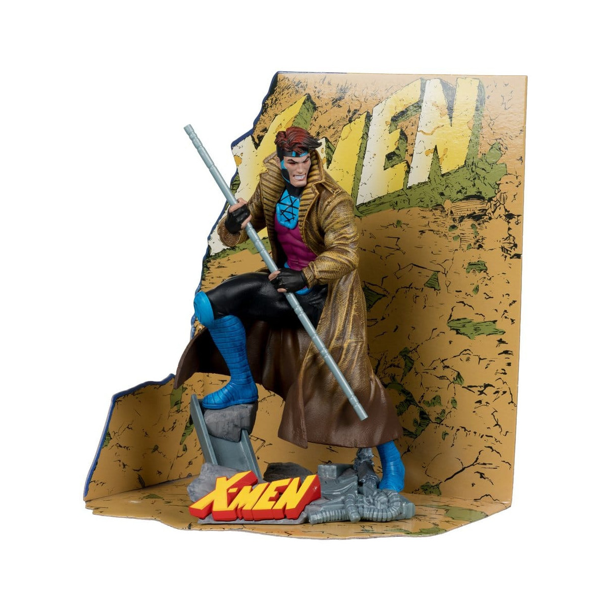 Mc Farlane - Colección Marvel Gambito (X-Men 1) 1/10