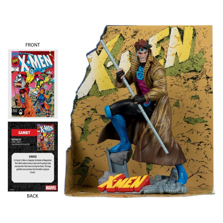 Mc Farlane - Colección Marvel Gambito (X-Men 1) 1/10