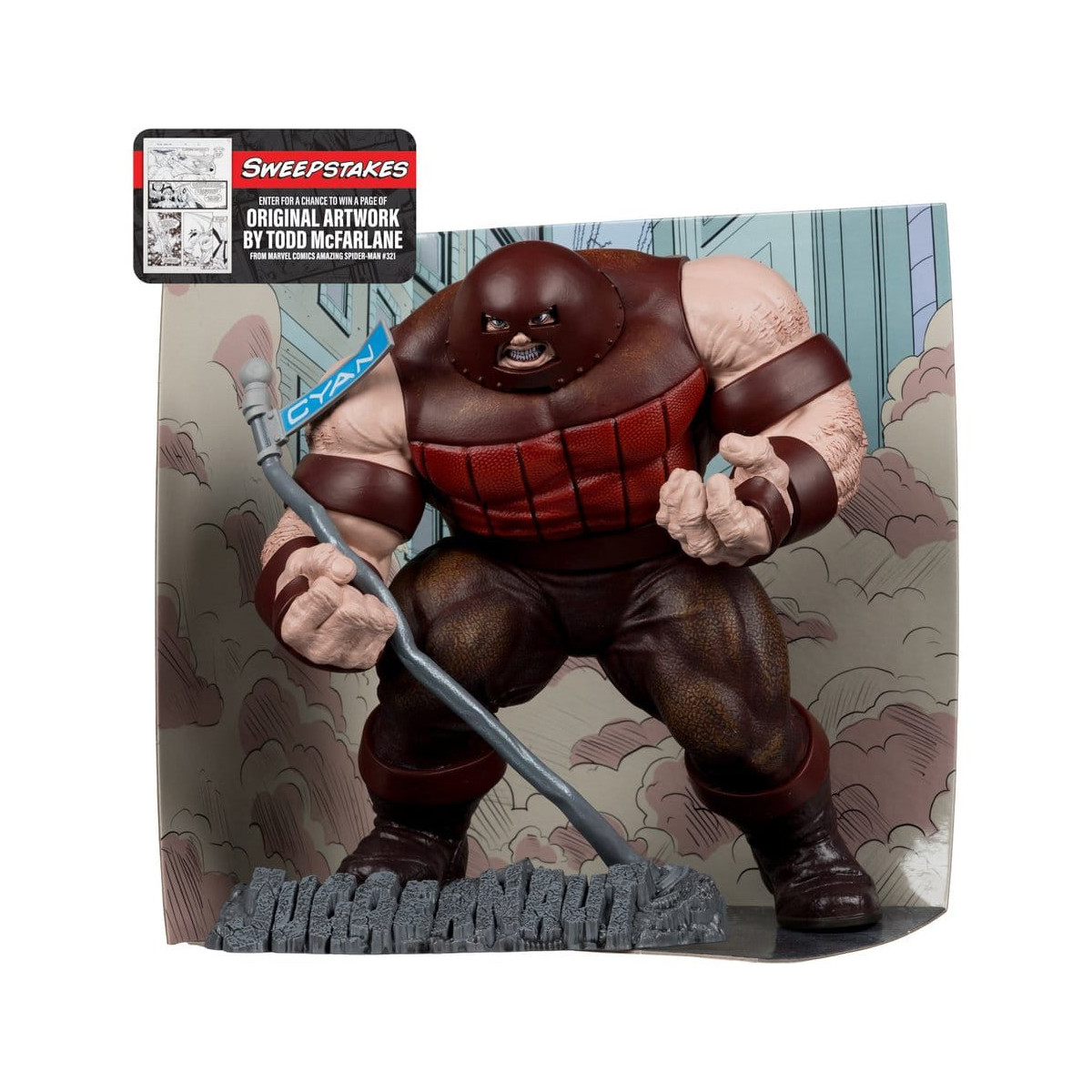 Mc Farlane - Colección Marvel El Juggernaut (Spider-Man 16) Gold Label 1/10