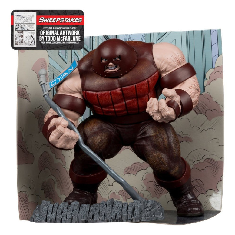 Mc Farlane - Colección Marvel El Juggernaut (Spider-Man 16) Gold Label 1/10