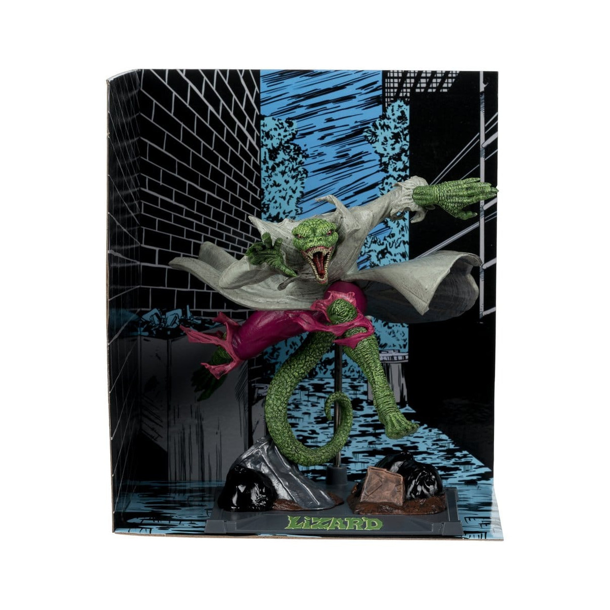 Mc Farlane - Colección Marvel El Lagarto (Spider-Man 2) 1/10