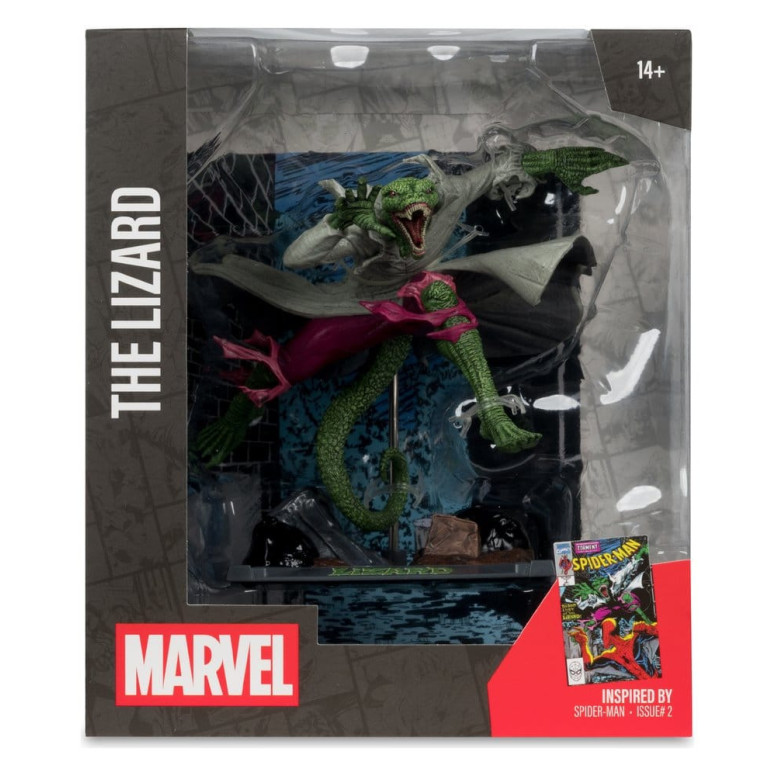 Mc Farlane - Colección Marvel El Lagarto (Spider-Man 2) 1/10
